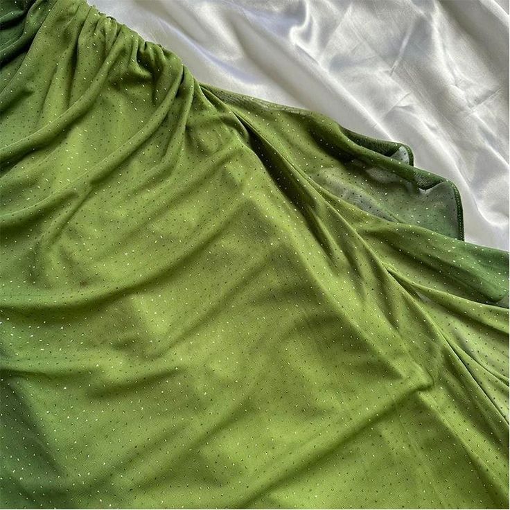 Glittery Ombre Halter-Neck Ruched Ruffled Maxi Prom Dress